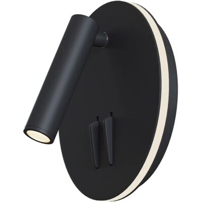 Maytoni C176-WL-01-6W-B Wandleuchte - Einstellbare LED Metall Wandlampe Schwarz Maytoni C176-WL-01-6W-B Wandleuchte - Einstellbare LED Metall Wandlampe Schwarz