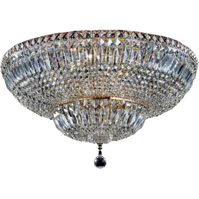 Maytoni DIA100-CL-16-G Goldantik Kristalldeckenleuchte Maytoni DIA100-CL-16-G Goldantik Kristalldeckenleuchte