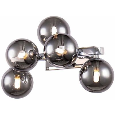 Maytoni Dallas Wall Light Chrome G9 5 Bulbs Maytoni Dallas Wall Light Chrome G9 5 Bulbs