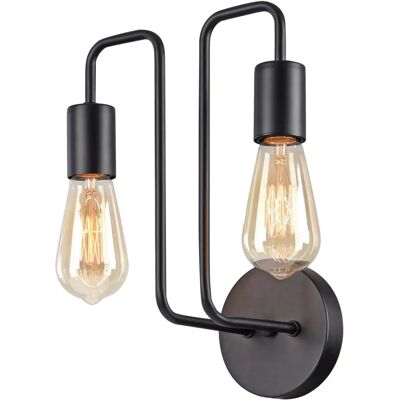 Maytoni T532WL-02B Wandleuchte - 2 Licht, E27, Schwarz Maytoni T532WL-02B Wandleuchte - 2 Licht, E27, Schwarz