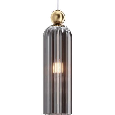 Luce a soffitto Maytoni MOD302PL-01GR - Vetro Grigio, Oro, E14 Luce a soffitto Maytoni MOD302PL-01GR - Vetro Grigio, Oro, E14