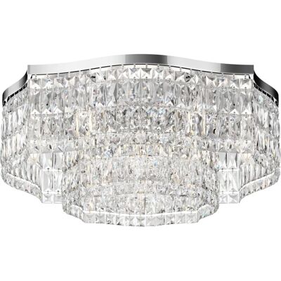 Maytoni Dune Chrome Ceiling Light - 10 E14 - 25cm x 60cm Maytoni Dune Chrome Ceiling Light - 10 E14 - 25cm x 60cm