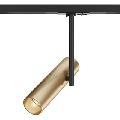 Maytoni - Faretto a binario moderno Elti Nero Oro Regolabile GU10 Maytoni - Faretto a binario moderno Elti Nero Oro Regolabile GU10