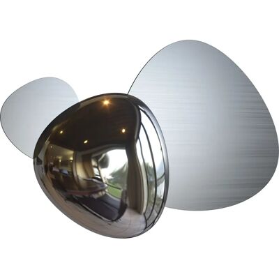 Maytoni Nickle Wall Light - 26.9cm - LED - Modern Maytoni Nickle Wall Light - 26.9cm - LED - Modern
