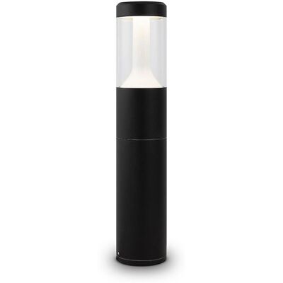 Maytoni Czarna aluminiowa lampa ogrodowa - 45cm, 4000K, IP54 Maytoni Czarna aluminiowa lampa ogrodowa - 45cm, 4000K, IP54