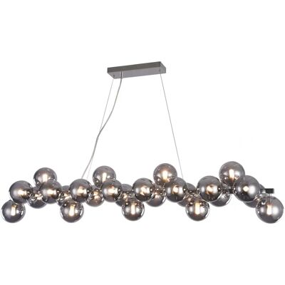 Lustre Plafond Maytoni Dallas Chrome - G9, 25 Ampoules - Publicité Lustre Plafond Maytoni Dallas Chrome - G9, 25 Ampoules - Publicité