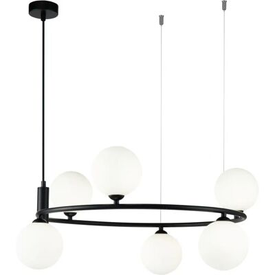 Maytoni MOD013PL-06B Ceiling Light - G9, 6 Lights, Black Maytoni MOD013PL-06B Ceiling Light - G9, 6 Lights, Black