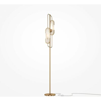 Maytoni Marmo Modern 2-flammiger Standlampen Gold - G9 Maytoni Marmo Modern 2-flammiger Standlampen Gold - G9