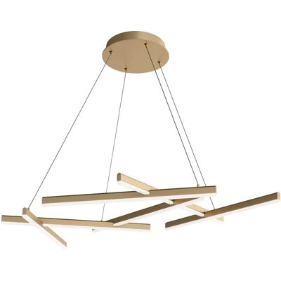 Maytoni MOD016PL-L75MG3K Gold Integrated LED Ceiling Light Maytoni MOD016PL-L75MG3K Gold Integrated LED Ceiling Light