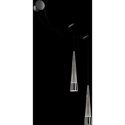 Maytoni Sintesi Chrome Wall Lamp - Modern 2 LED Light Maytoni Sintesi Chrome Wall Lamp - Modern 2 LED Light