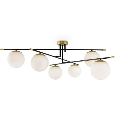 Maytoni MOD048CL-06G Oświetlenie sufitowe - 6 Źródeł światła, E14, Złoto Maytoni MOD048CL-06G Oświetlenie sufitowe - 6 Źródeł światła, E14, Złoto