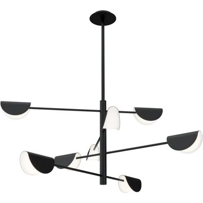 Maytoni MOD126PL-08B Black Ceiling Light - G9 8 Bulbs Maytoni MOD126PL-08B Black Ceiling Light - G9 8 Bulbs