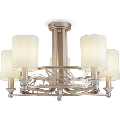 Maytoni H004CL-05BG Deckenleuchte Creme Gold - Deckenbeleuchtung Maytoni H004CL-05BG Deckenleuchte Creme Gold - Deckenbeleuchtung