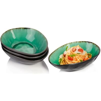 Sänger - Palm Beach Nudelschüsselset - Türkis - Serving Bowls Sänger - Palm Beach Nudelschüsselset - Türkis - Serving Bowls
