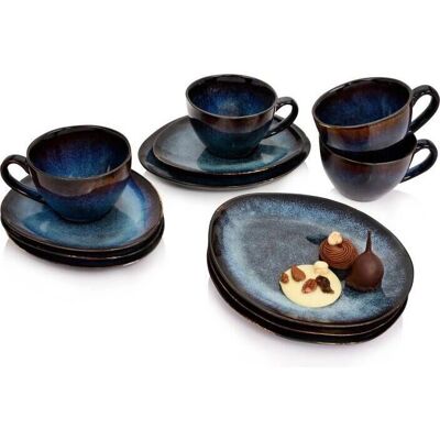 Sänger - Tokio - Glasiert - Gemustert - Kaffeeservice Sänger - Tokio - Glasiert - Gemustert - Kaffeeservice