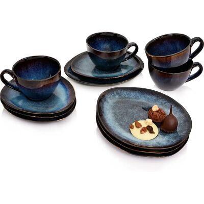 Sänger - Tokio - Glasiert - Gemustert - Kaffeeservice Sänger - Tokio - Glasiert - Gemustert - Kaffeeservice