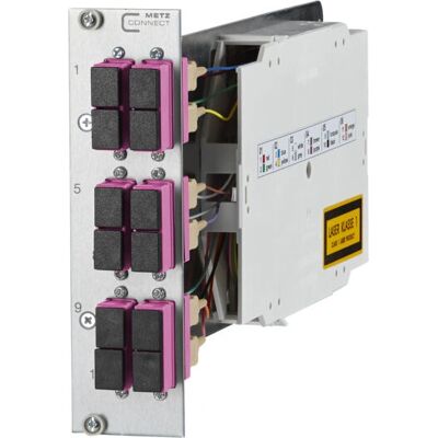 Metz Connect 1528S7BB061E Panneau de brassage - OM4, Violet Metz Connect 1528S7BB061E Panneau de brassage - OM4, Violet