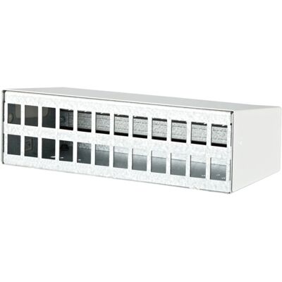 Metz 130861-2402KE Wandmontage Patchpanel Zubehör - 24 Ports Metz 130861-2402KE Wandmontage Patchpanel Zubehör - 24 Ports