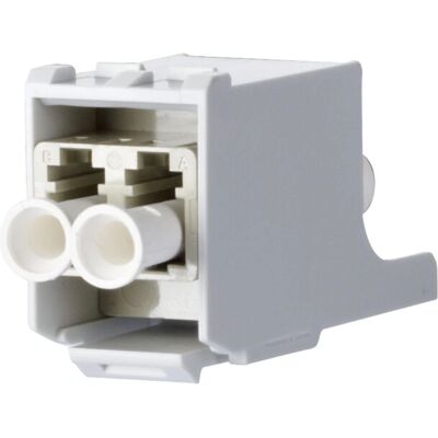 METZ CONNECT - 1509107B-I - LC-D - beige - Glasfaseradapter METZ CONNECT - 1509107B-I - LC-D - beige - Glasfaseradapter