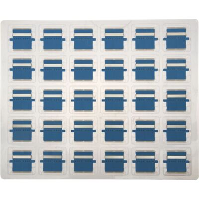 METZ CONNECT - 150900E2-30 - blue - fiber optic adapter METZ CONNECT - 150900E2-30 - blue - fiber optic adapter