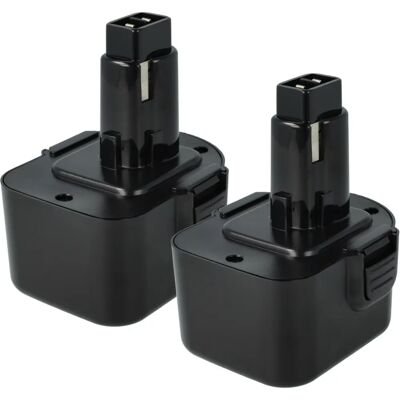 vhbw 2x Batería para Herramientas Dewalt - NiMH 12V 3000mAh vhbw 2x Batería para Herramientas Dewalt - NiMH 12V 3000mAh