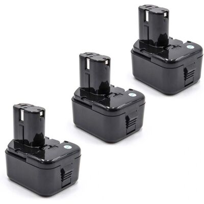 vhbw Sostituzione batteria Hitachi - 3x NiMH 12V 2100mAh vhbw Sostituzione batteria Hitachi - 3x NiMH 12V 2100mAh