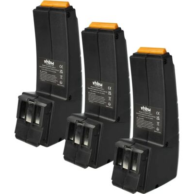 3 Batterie vhbw per Festo/Festool - 9.6V 2100mAh NiMH 3 Batterie vhbw per Festo/Festool - 9.6V 2100mAh NiMH