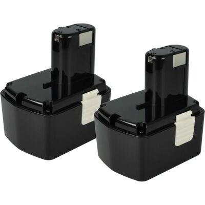 vhbw 2x Batteria di ricambio per Hitachi EB 14H - Batteria vhbw 2x Batteria di ricambio per Hitachi EB 14H - Batteria