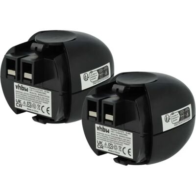 vhbw 2x Batteria per utensili Metabo - 2100mAh NiMH, 4,8V vhbw 2x Batteria per utensili Metabo - 2100mAh NiMH, 4,8V