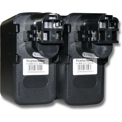 Batteria NiMH compatibile Würth 2x - 12V, 3000mAh, Nera Batteria NiMH compatibile Würth 2x - 12V, 3000mAh, Nera