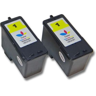Cartouches d'encre cyan pour Lexmark X2310, X2315, X2330, X2350, X2450, X2470, X3450, X3470, X3480, Z730 - Publicité Cartouches d'encre cyan pour Lexmark X2310, X2315, X2330, X2350, X2450, X2470, X3450, X3470, X3480, Z730 - Publicité