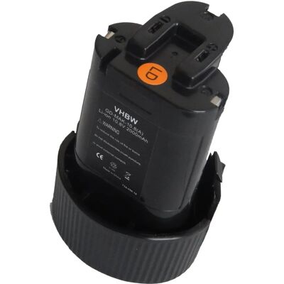 vhbw Makita Battery - High Capacity Lithium-Ion - 10.8V - 2000mAh - Black - Battery for Power Tools vhbw Makita Battery - High Capacity Lithium-Ion - 10.8V - 2000mAh - Black - Battery for Power Tools