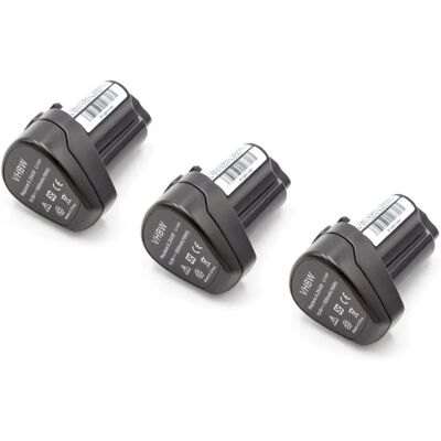 vhbw 3x Batería para Mafell A 10 M - Alta capacidad Li-Ion 10,8V - Negro vhbw 3x Batería para Mafell A 10 M - Alta capacidad Li-Ion 10,8V - Negro
