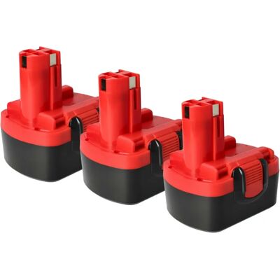 vhbw 3x Batería de repuesto para Bosch 14.4V NiMH - Herramienta vhbw 3x Batería de repuesto para Bosch 14.4V NiMH - Herramienta