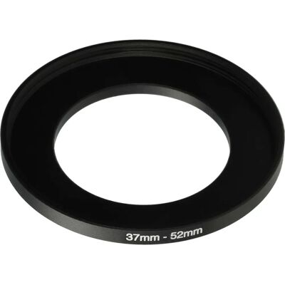 vhbw Adaptateur d'objectif 37mm-52mm - Noir en métal vhbw Adaptateur d'objectif 37mm-52mm - Noir en métal