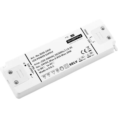 Transformateur LED Dehner Elektronik SS 20-24VF - Compact, 24V, 20W - Publicité Transformateur LED Dehner Elektronik SS 20-24VF - Compact, 24V, 20W - Publicité