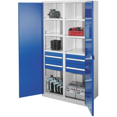 Kappes Systeme - Schwerlastschränke Modell 52 - Mitteltrennwand - Enzianblau - Schrank Kappes Systeme - Schwerlastschränke Modell 52 - Mitteltrennwand - Enzianblau - Schrank