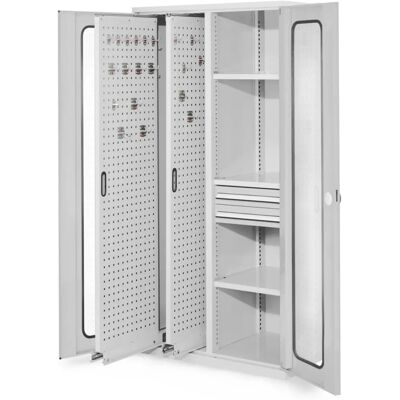 Kappes - RasterPlan 81 - lichtgrau - 1950x1000x600mm - Schrank Kappes - RasterPlan 81 - lichtgrau - 1950x1000x600mm - Schrank