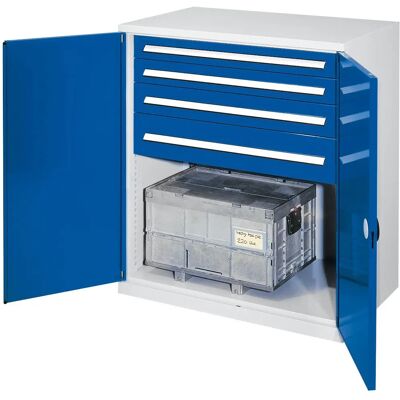 Kappes Systeme - 62 - Enzianblau - 3-Schubladen - Schwerlastschrank Kappes Systeme - 62 - Enzianblau - 3-Schubladen - Schwerlastschrank