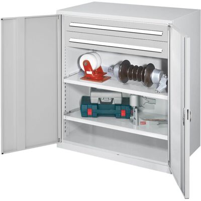 Kappes Systeme - Modell 63 - 1110x1000x600mm - Vollblechtüren lichtgrau - Lager Schrank Kappes Systeme - Modell 63 - 1110x1000x600mm - Vollblechtüren lichtgrau - Lager Schrank
