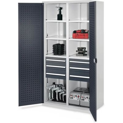 Kappes Systeme - Schwerlastschrank Modell55 - 1950x1000x600 - Anthrazitgrau - Schwerlastschrank Kappes Systeme - Schwerlastschrank Modell55 - 1950x1000x600 - Anthrazitgrau - Schwerlastschrank