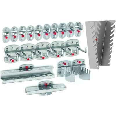 Kappes Systeme - RasterPlan - Alufarben - Toolhalter-Set Kappes Systeme - RasterPlan - Alufarben - Toolhalter-Set