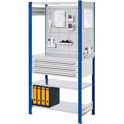 Kappes Systeme - RasterPlan Steckregale 4 - enzianblau - Regalsystem Kappes Systeme - RasterPlan Steckregale 4 - enzianblau - Regalsystem