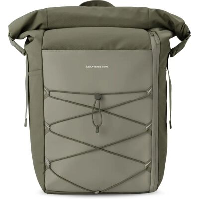 Kapten & Son Yoho Rugzak - Groen - Laptop 16" - 24L Kapten & Son Yoho Rugzak - Groen - Laptop 16" - 24L