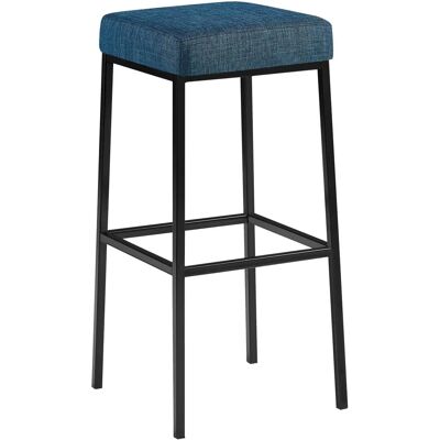 CLP B85 Sgabello da Bar Quadrato Blu - Tipo di Bar CLP B85 Sgabello da Bar Quadrato Blu - Tipo di Bar