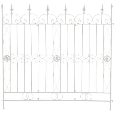 CLP - Recinzione da Giardino Mangold - Rustica, Bianca, 125x115cm CLP - Recinzione da Giardino Mangold - Rustica, Bianca, 125x115cm