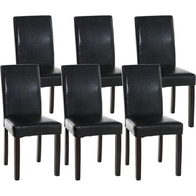 CLP - Juego de 6 sillas de comedor Ina - Sillas de comedor CLP - Juego de 6 sillas de comedor Ina - Sillas de comedor