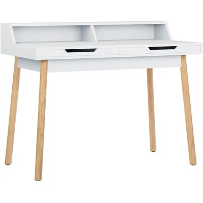 CLP Eaton Scrivania Bianca 110cm - Scrivania CLP Eaton Scrivania Bianca 110cm - Scrivania