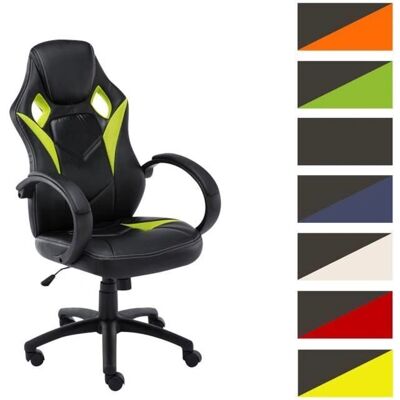 Pricenet Magnus Sedia Ufficio Verde - Tipo Racing Pricenet Magnus Sedia Ufficio Verde - Tipo Racing