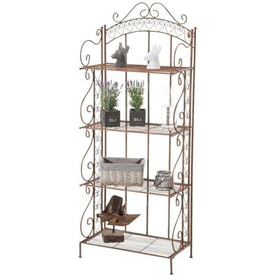 Pricenet Antje Stehregal Antikbraun - Regal Pricenet Antje Stehregal Antikbraun - Regal